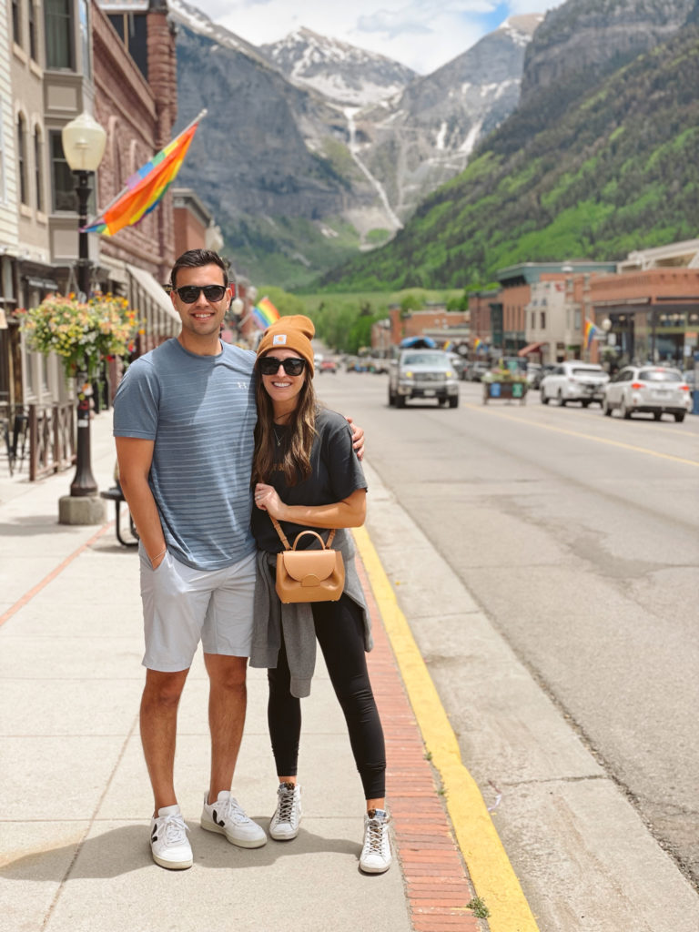 Polène Paris Numero Un Nano - Tan Textured Leather Crossbody Handbag - in Telluride, CO